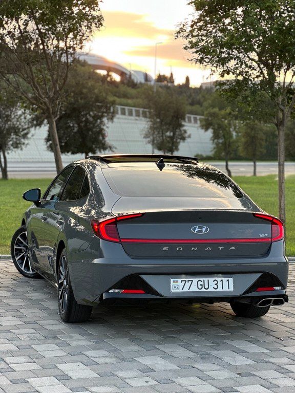 Hyundai Sonata, 1.6 L, 2020 il, 62 000 km — Avtomobillər, Bakı (5)