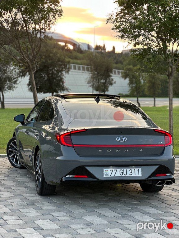 Hyundai Sonata, 1.6 L, 2020 il, 62 000 km — Avtomobillər, Bakı (5)
