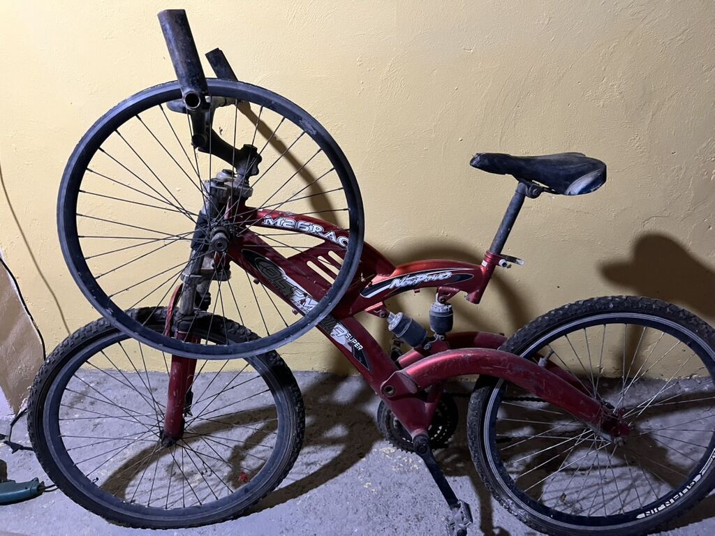 Velosiped – tam ölçülü dağ tipli model Xüsusiyyətlər: - Çərçivə — Dağ velosipedləri, Digah (2)