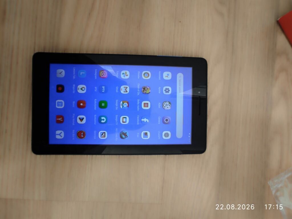 Android planşet - Təxmini 7–8 düymlük sensorlu ekran, klassik qara — Digər planşetlər, Bakı (4)