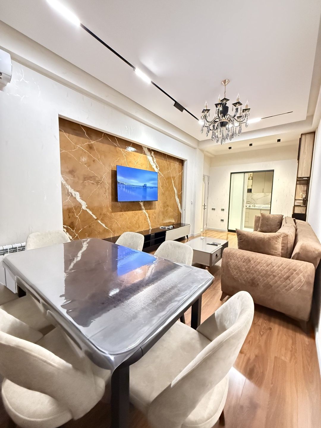 İcarəyə verilir 2 otaqlı yeni tikili 75 m² — Mənzil, Bakı (8)