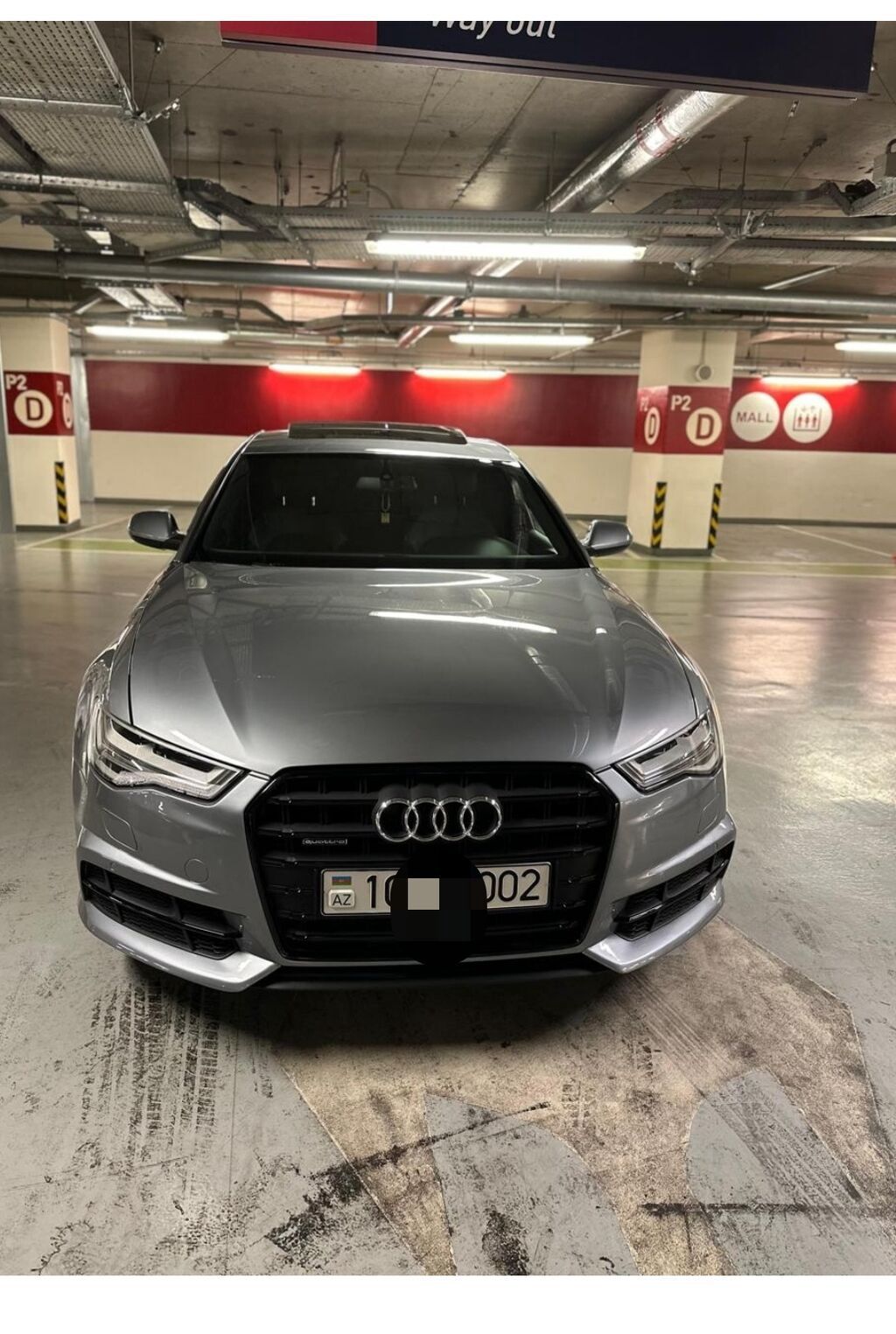 Audi A6 sedan – quattro tam ötürücülü, TFSI mühərrikli versiya. Gümüş