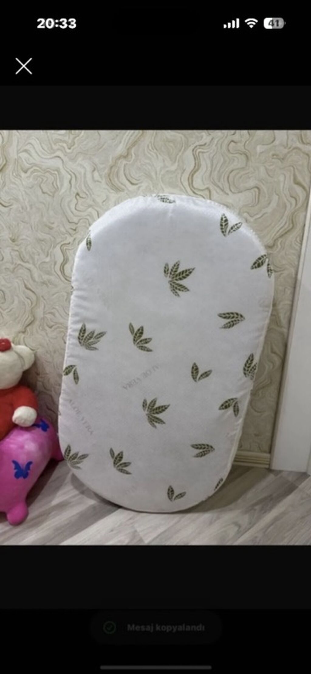 Körpələr üçün İşlənmiş Süngər Döşək — Tekstil, Bakı