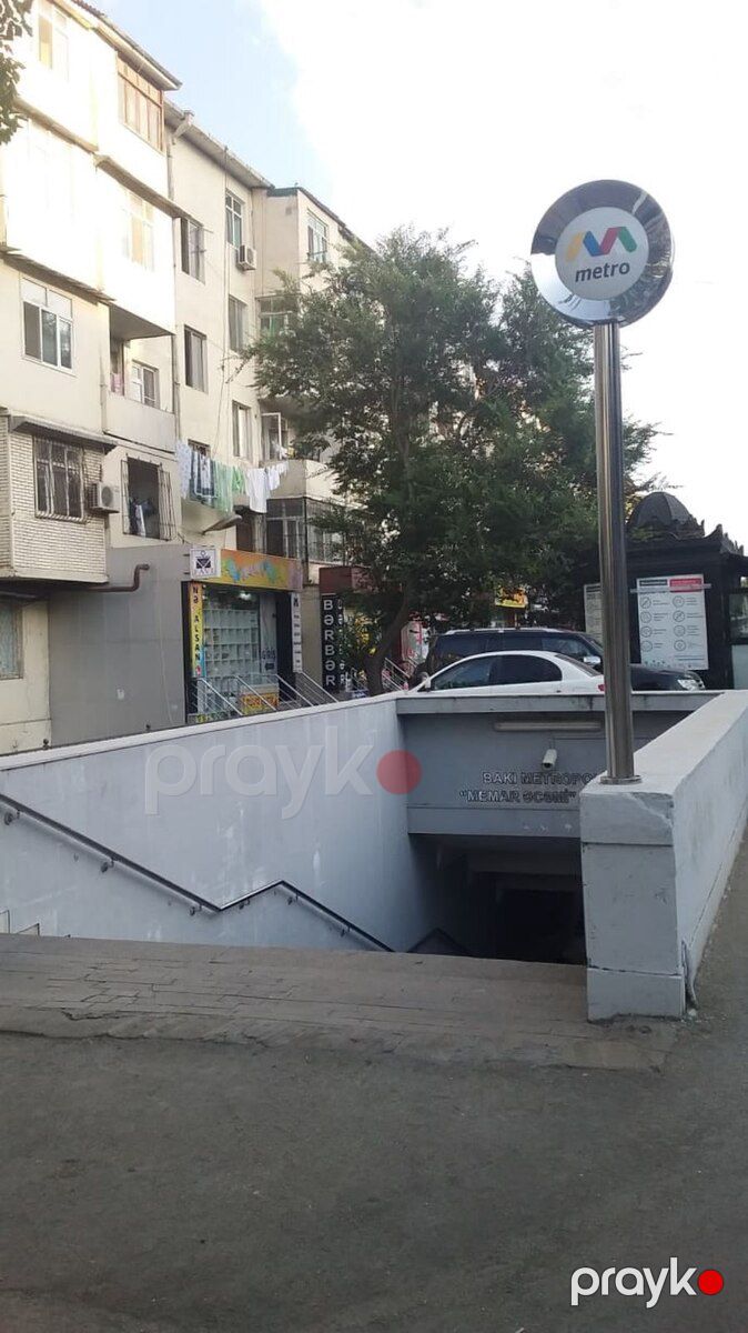 1-otaqlı mənzil, Memar Əcəmi m., 36 m² — Mənzil, Bakı (6)