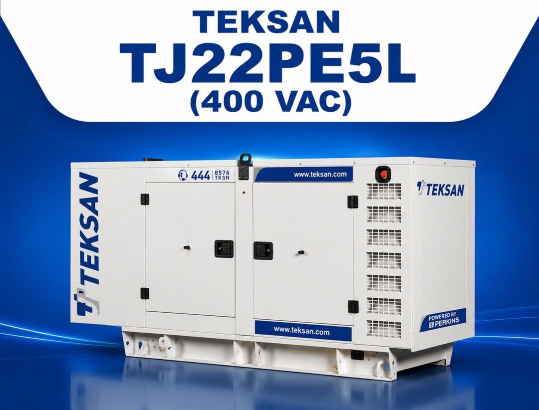 Dizel generator Teksan TJ22PE5L – 22 kVA — Biznes və avadanlıq, Bakı