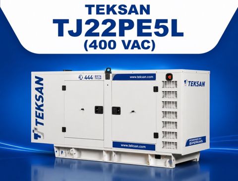 Dizel generator TEKSAN TJ22PE5L – 22 kVA