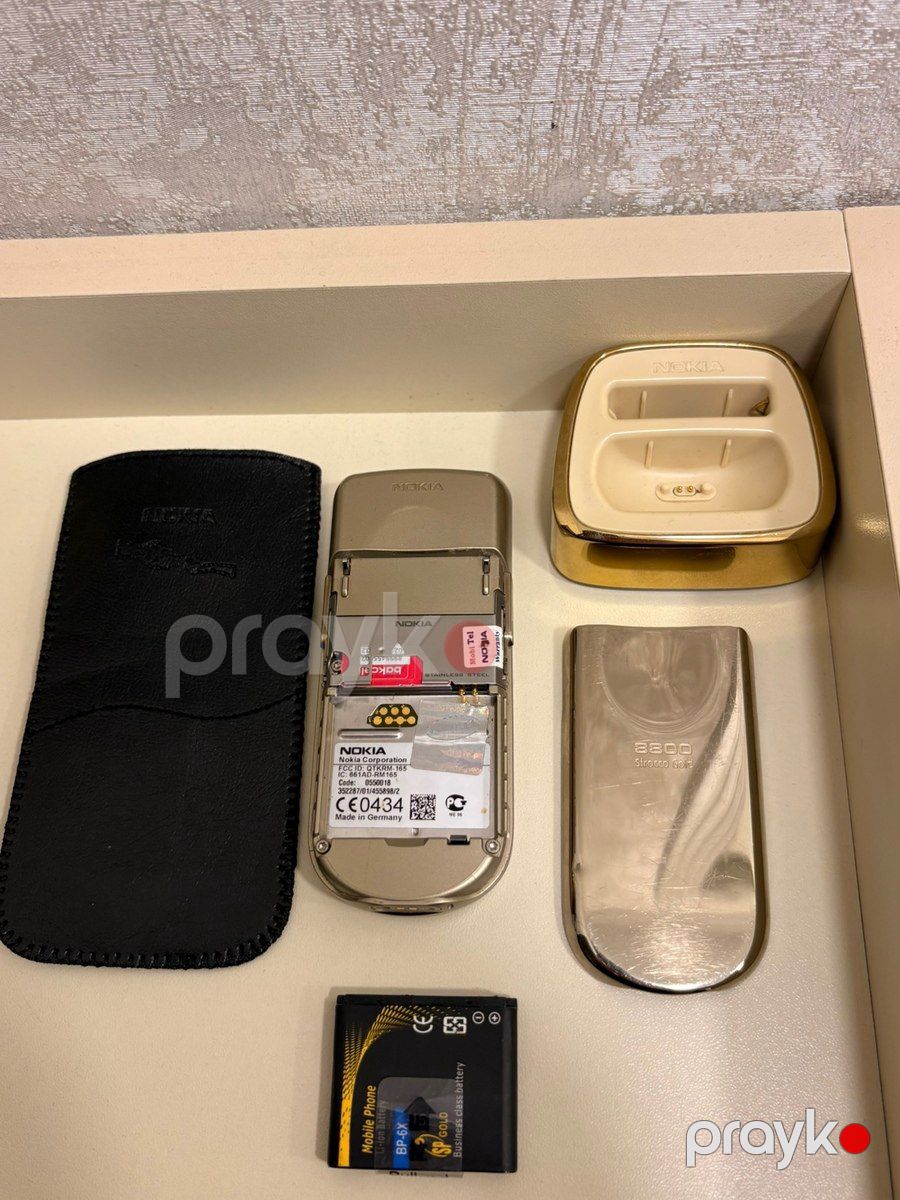 Nokia 8800 Sirocco Gold — Smartfonlar, Bakı (8)