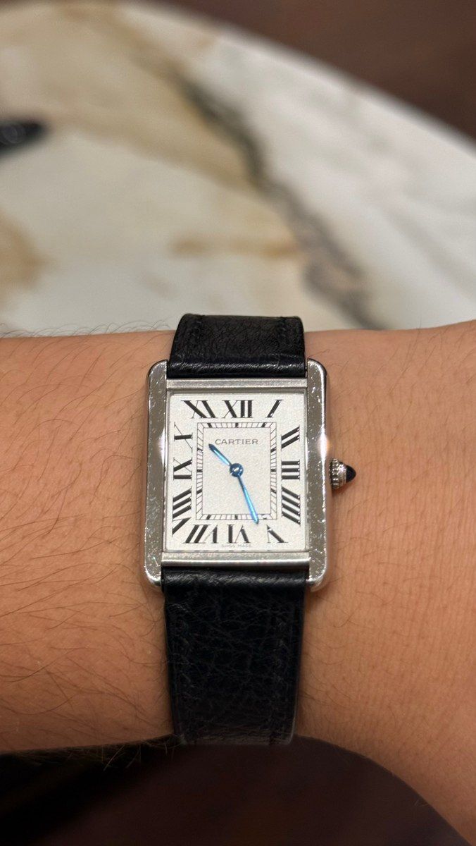 Cartier Tank Solo Large qol saatı — Şəxsi əşyalar, Bakı (4)