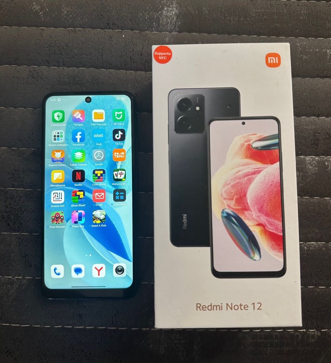 Xiaomi Redmi Note 12 (4G) Onyx Gray 128GB/6GB — Telefonlar və qadjetlər, Bakı (4)