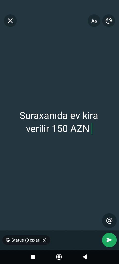 Suraxanı rayonunda kirayə ev – 150 AZN