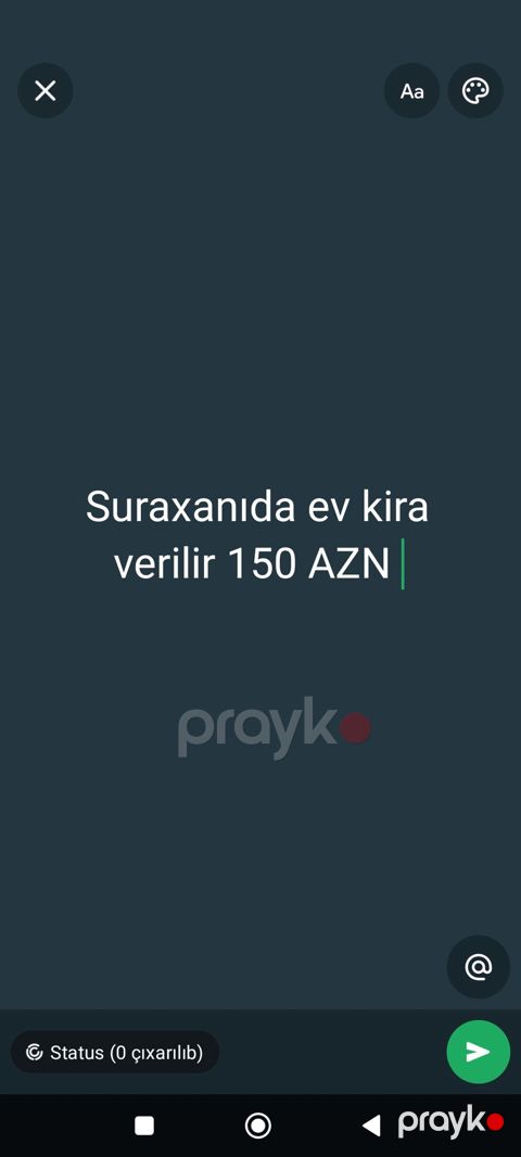 Suraxanı rayonunda kirayə ev – 150 AZN