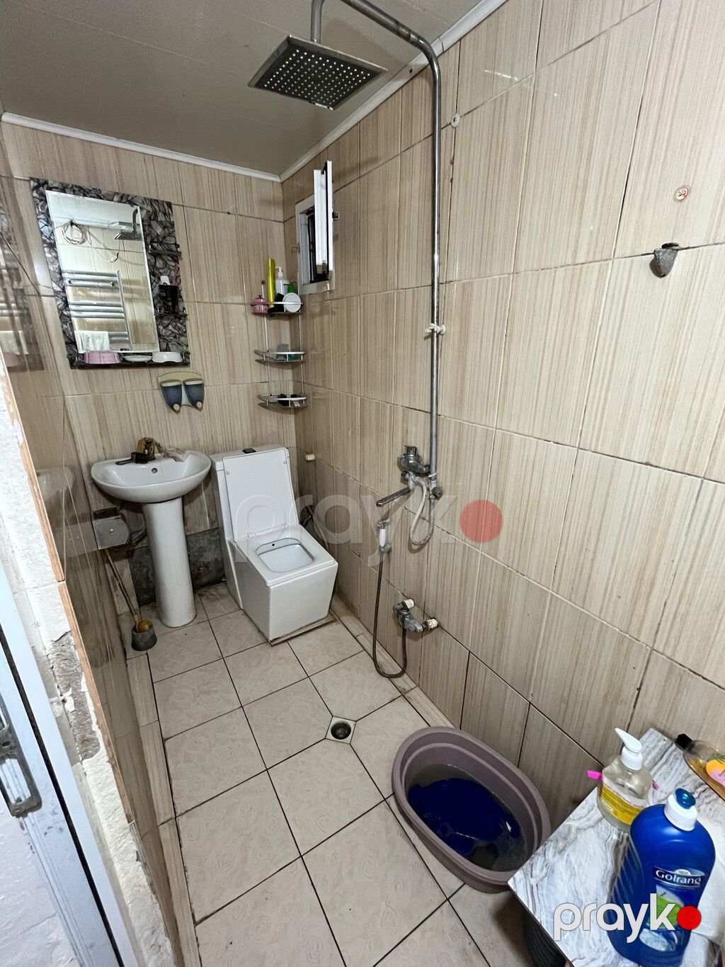 5otaqlı mənzil – insacllar metrosunun yanl 3 mertebeli heyet evin — Daşınmaz əmlak, Bakı (6)