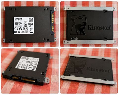 Kingston A400 480GB SSD, 2.5" SATA III