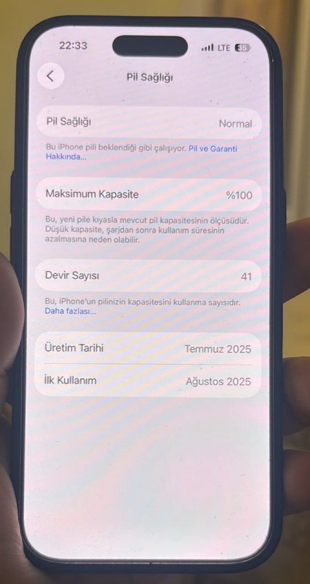 Apple iPhone 16 Pro Black Titanium 128GB/8GB — Smartfonlar, Bakı (2)