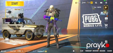 PUBG Mobile Lite oyun hesabı - Səviyyə: 79 Salam butun unvanlar var