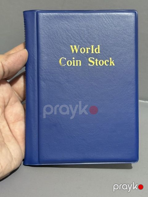 Mavi “World Coin Stock” sikkə albomu - Kolleksiyaçılar üçün xüsusi — Bakı