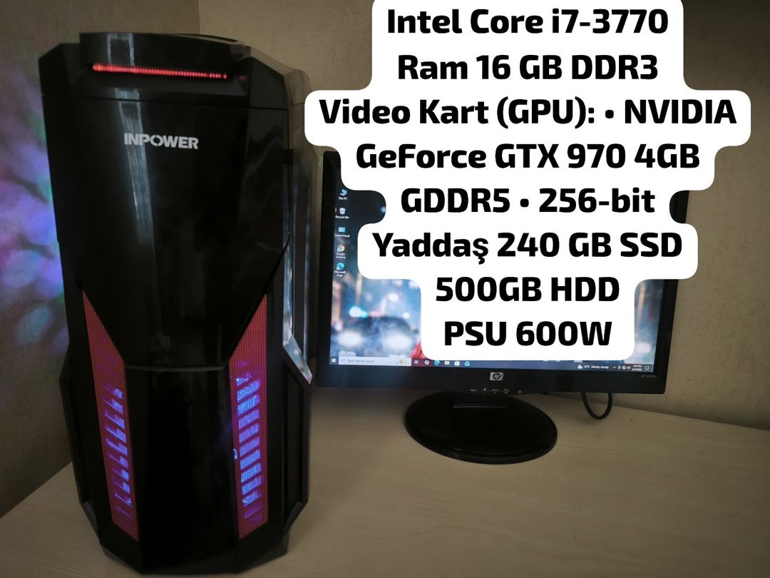 Gaming masaüstü kompüter — Masaüstü kompüterlər, Bakı