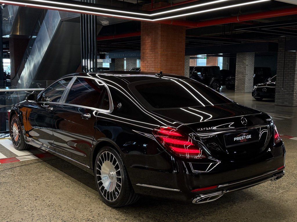 Mercedes-Maybach S 560 4MATIC, 4.0 L, 2018 il, 49 000 km — Avtomobillər, Bakı (5)