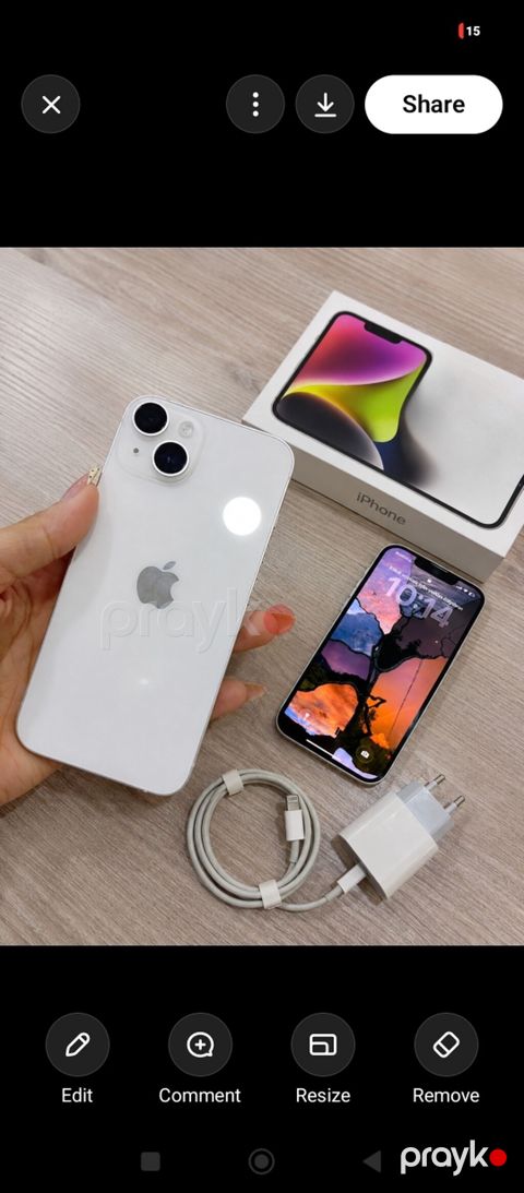 IPhone 14, Ağ, Face ID