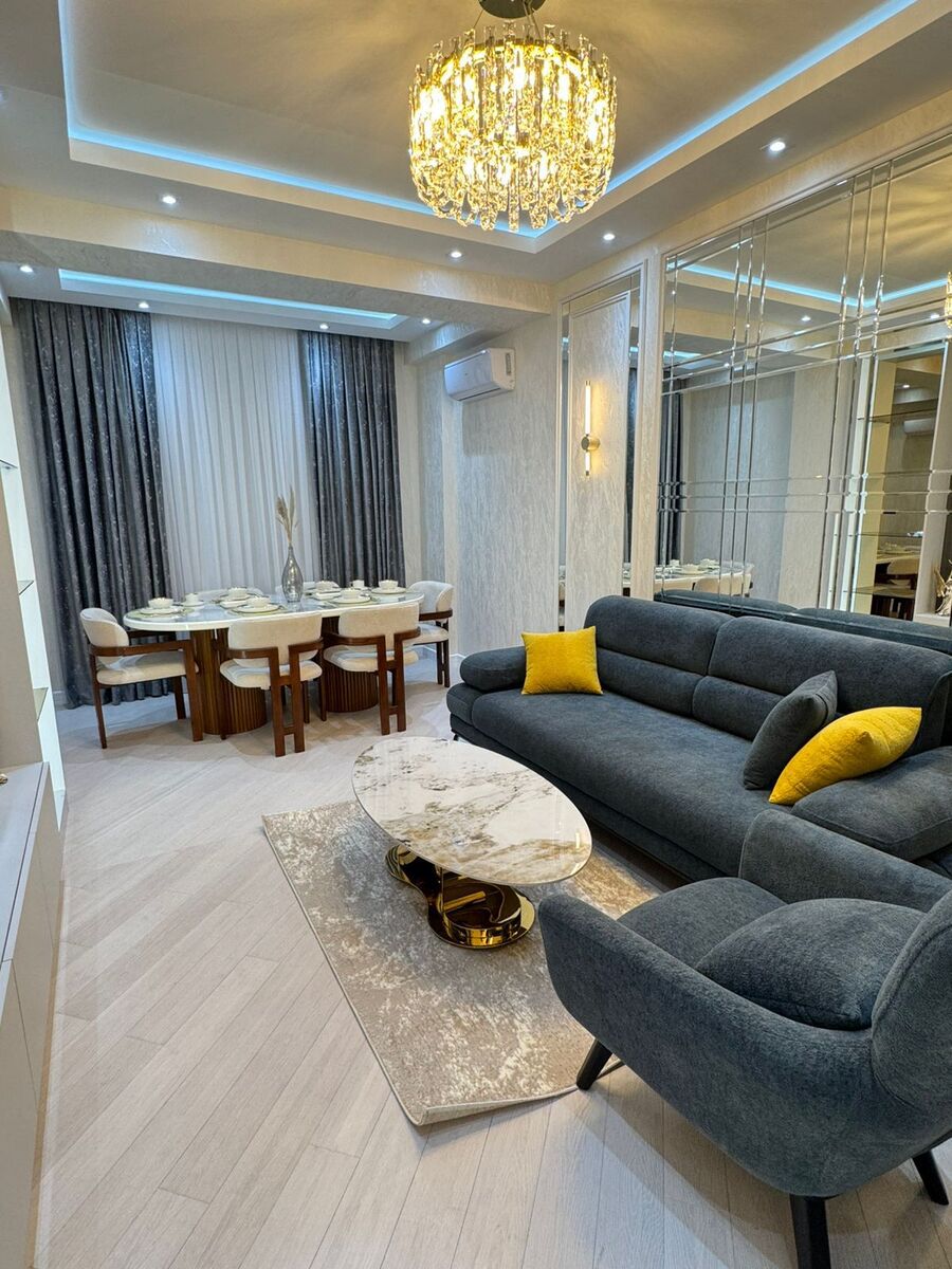 İcarəyə verilir 2 otaqlı yeni tikili 90 m² — Mənzil, Bakı (3)