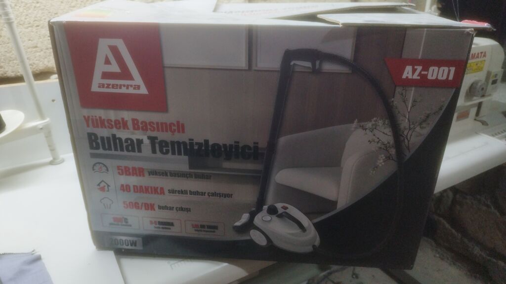 Brend: Azerra Model: AZ-001 Tip: Yüksək təzyiqli buxar təmizləyici — Elektronika, Mehdiabad (2)