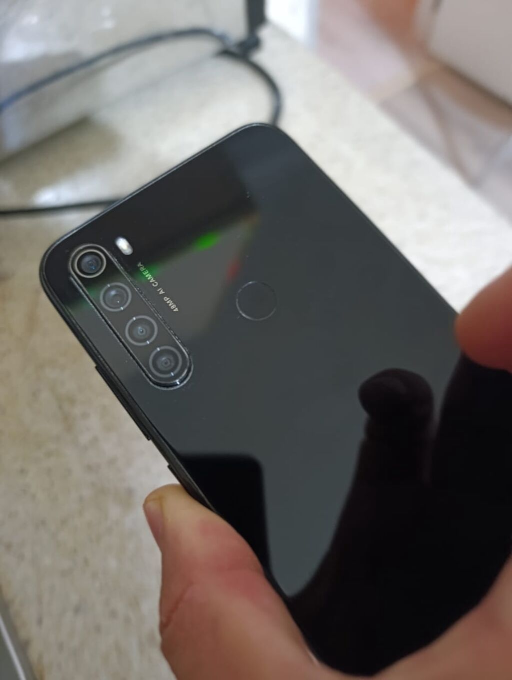 Redmi Note 8, 64 GB, rəng - Qara, Barmaq izi — Elektronika, Sumqayıt (9)