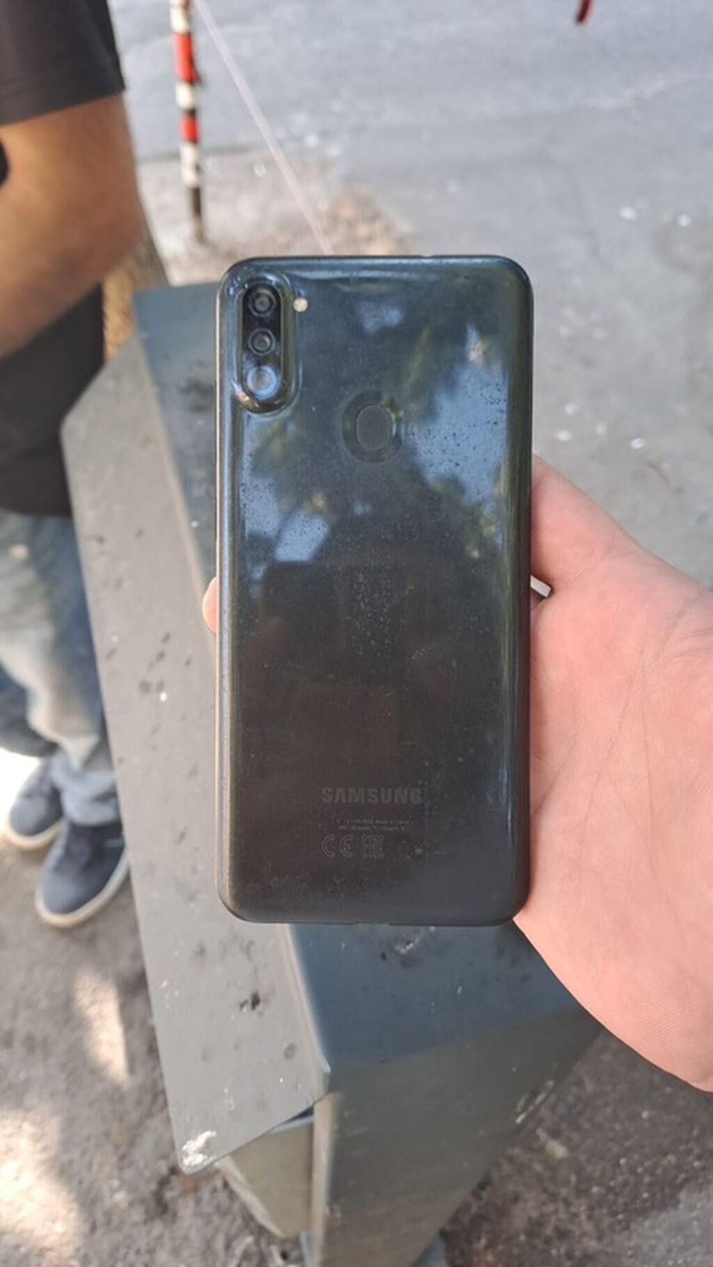 Samsung Galaxy A20s, 32 GB, rəng - Qara, Qırıq — Samsung, Bakı