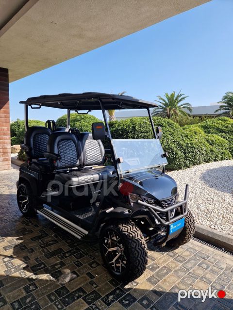 Elektrikli 4 sıralı golf/rezort karı Xüsusiyyətlər: - 6 nəfərlik