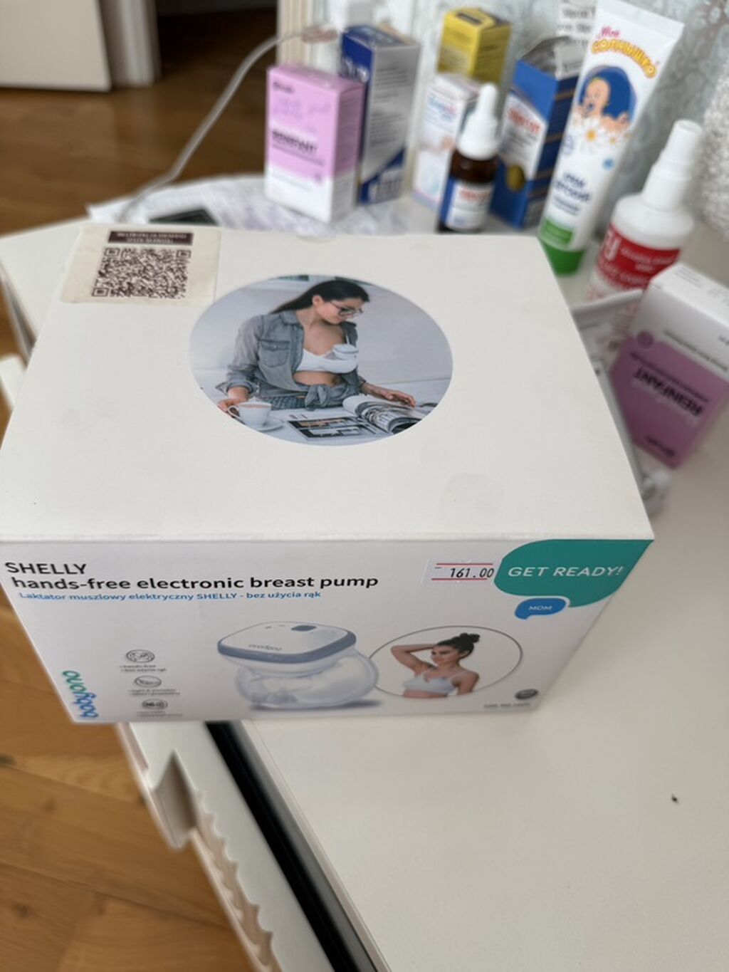 Məhsul: BabyOno SHELLY – əllər sərbəst elektron döş pompası — Mallar, Xırdalan (2)