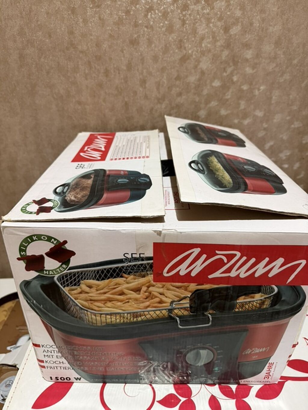 Arzum “Şef” çoxfunksiyalı fritöz və bişirici - Güc: 1500 W -