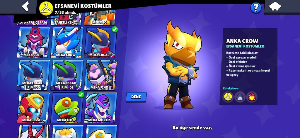 Brawl Stars hesabı – yüksək səviyyəli profil və zəngin kontent - Kupa — Digər, Masazır (2)