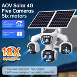 4 kamera günəṣ paneli 4G sim kartlı 16mp/4k — Provision Electronics — Системы безопасности