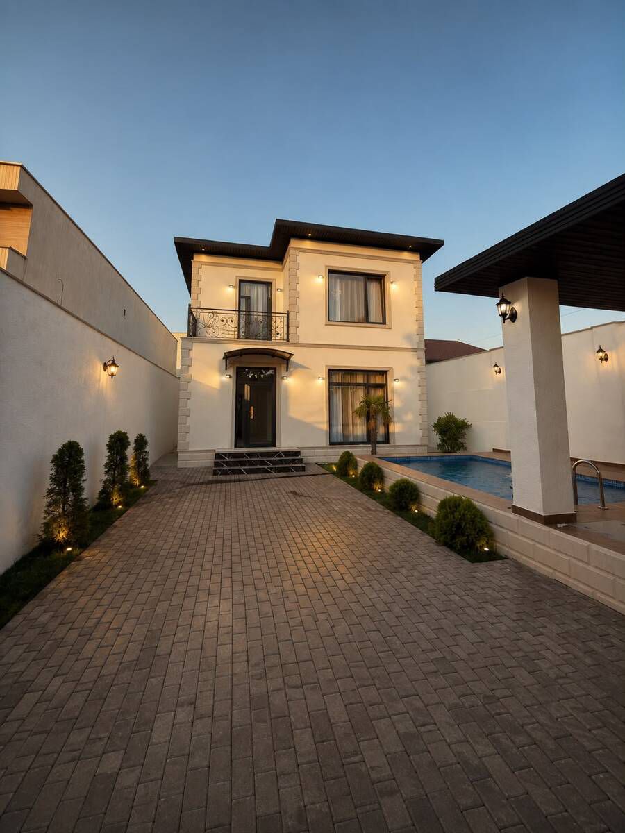 Satılır 3 otaqlı həyət evi/bağ evi 130 m² — Ev, villa, Bakı