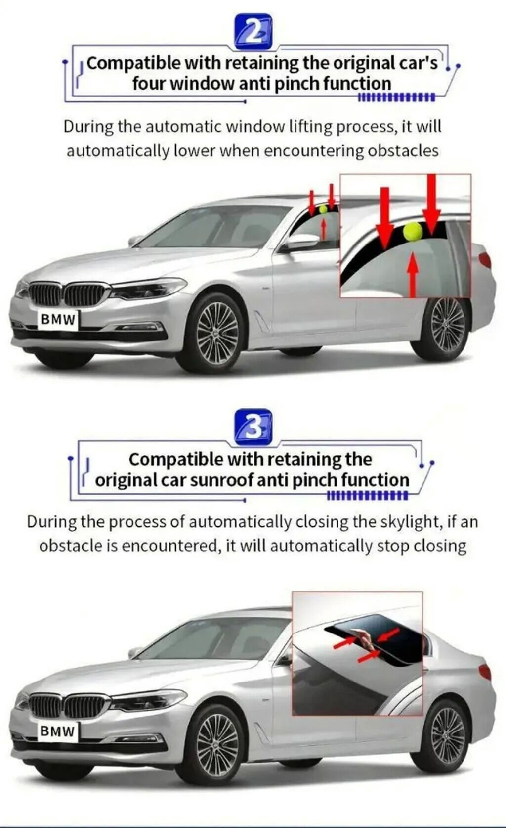 BMW üçün şüşə qaldıran . Cihazı taxıb qapıları bağladıqda şüşələr — Avto, Lənkəran (4)