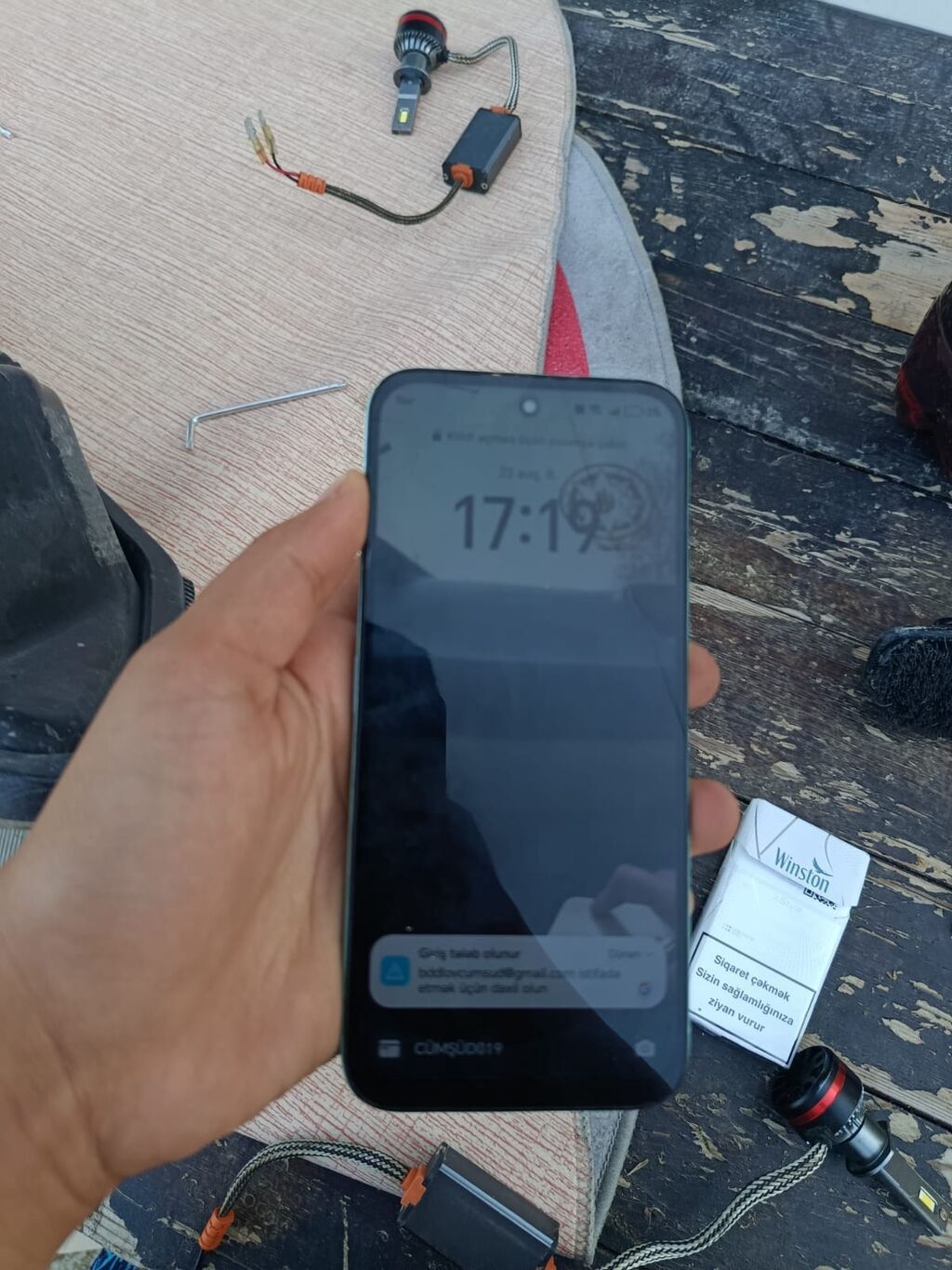 Honor X6c, 128 GB, rəng - Mavi, Barmaq izi — Honor, Digah (4)