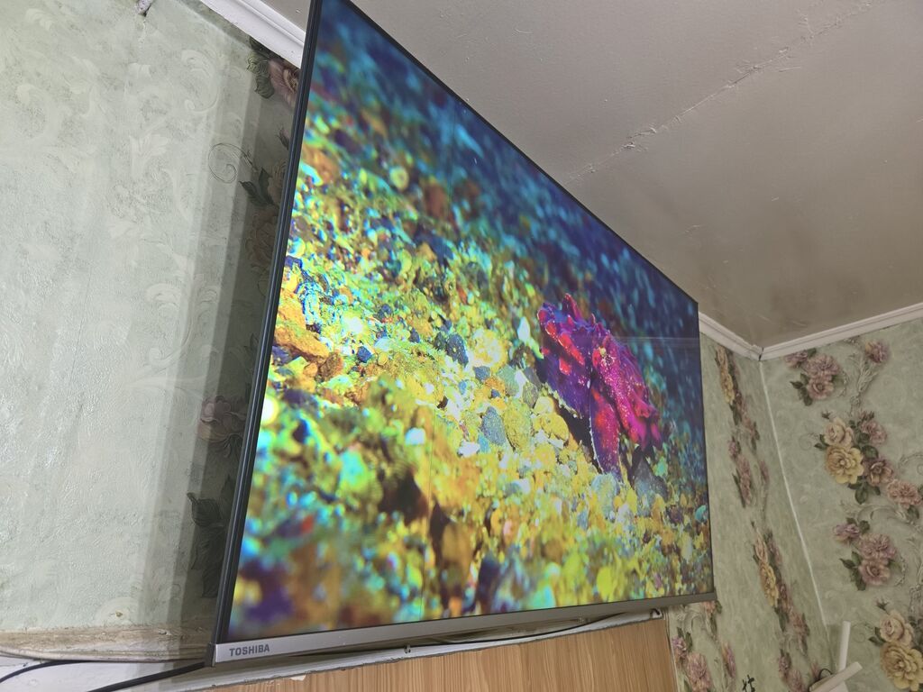İşlənmiş Televizor Toshiba LED ekran 50" 4K (3840x2160), Ünvandan götürmə, Ödənişli çatdırılma — Televizorlar, Bakı (3)