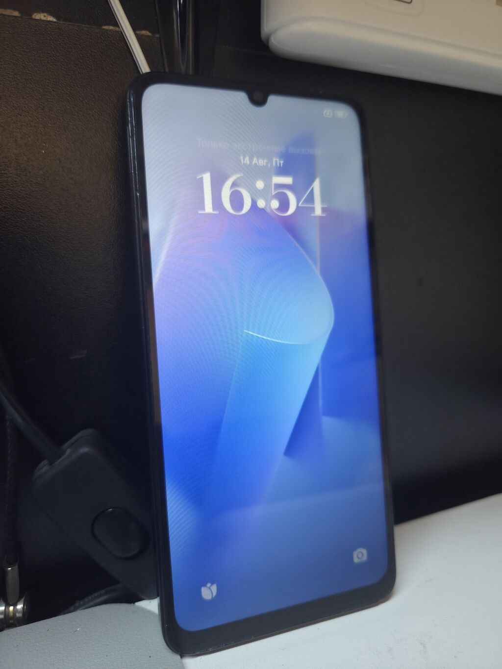 Redmi 13C, 256 GB, rəng - Qara, Sensor, Barmaq izi, İki sim kartlı — Elektronika, Digah