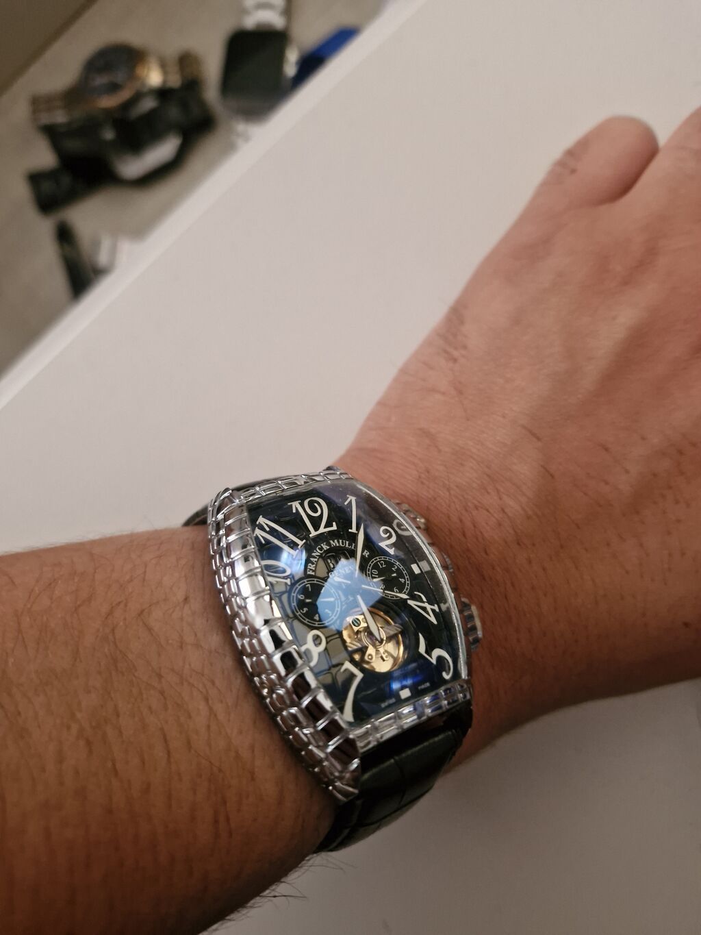 Franck Muller Casablanca qol saatı - Mexanizm: avtomatik (özünüquran)
