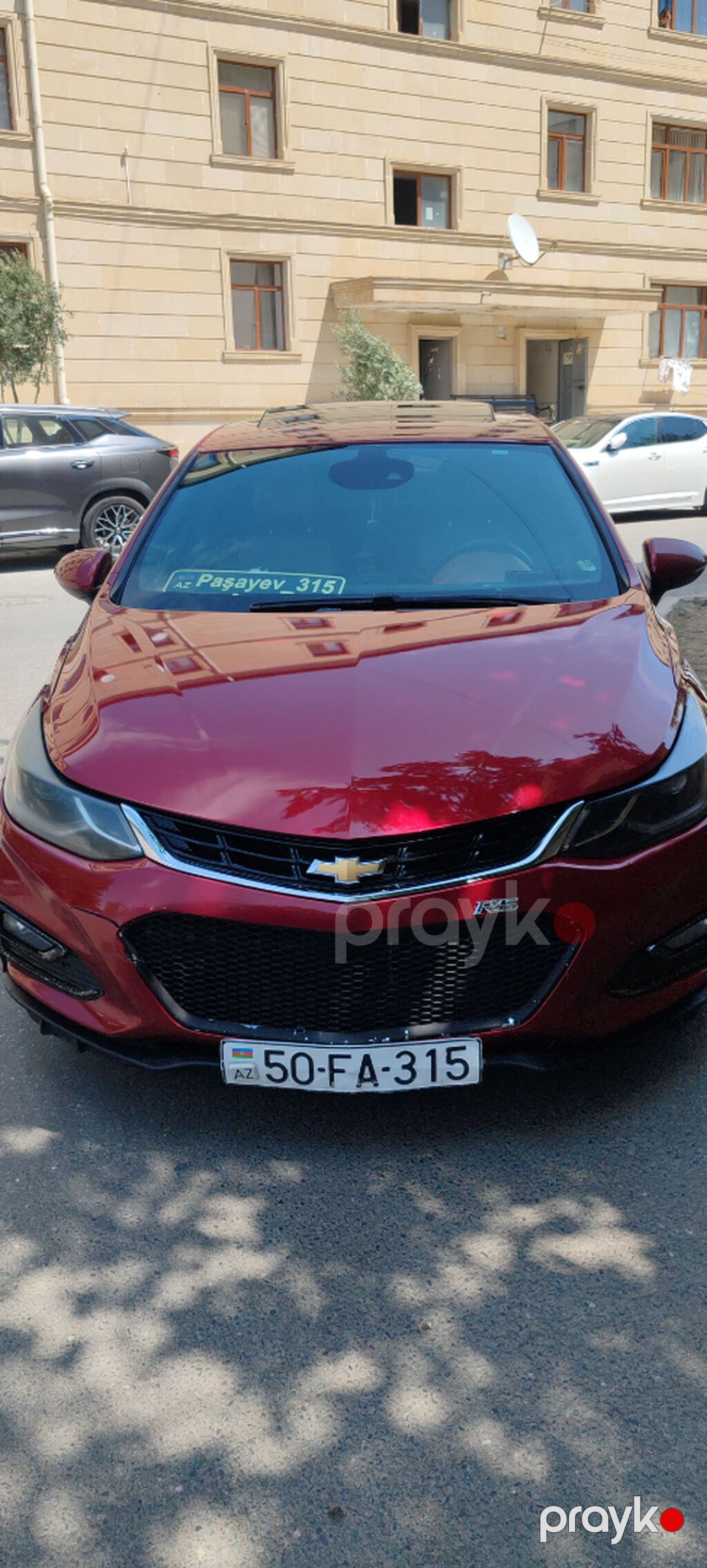 Chevrolet Cruze: 1.4 l | 50-FA-315 — Avto, Bakı (4)