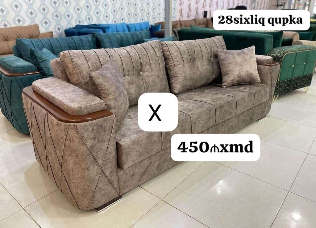 Mebel kateqoriyası: Divan Model: X - Rəng: boz-bej tonlarında - — Mebel, Bakı