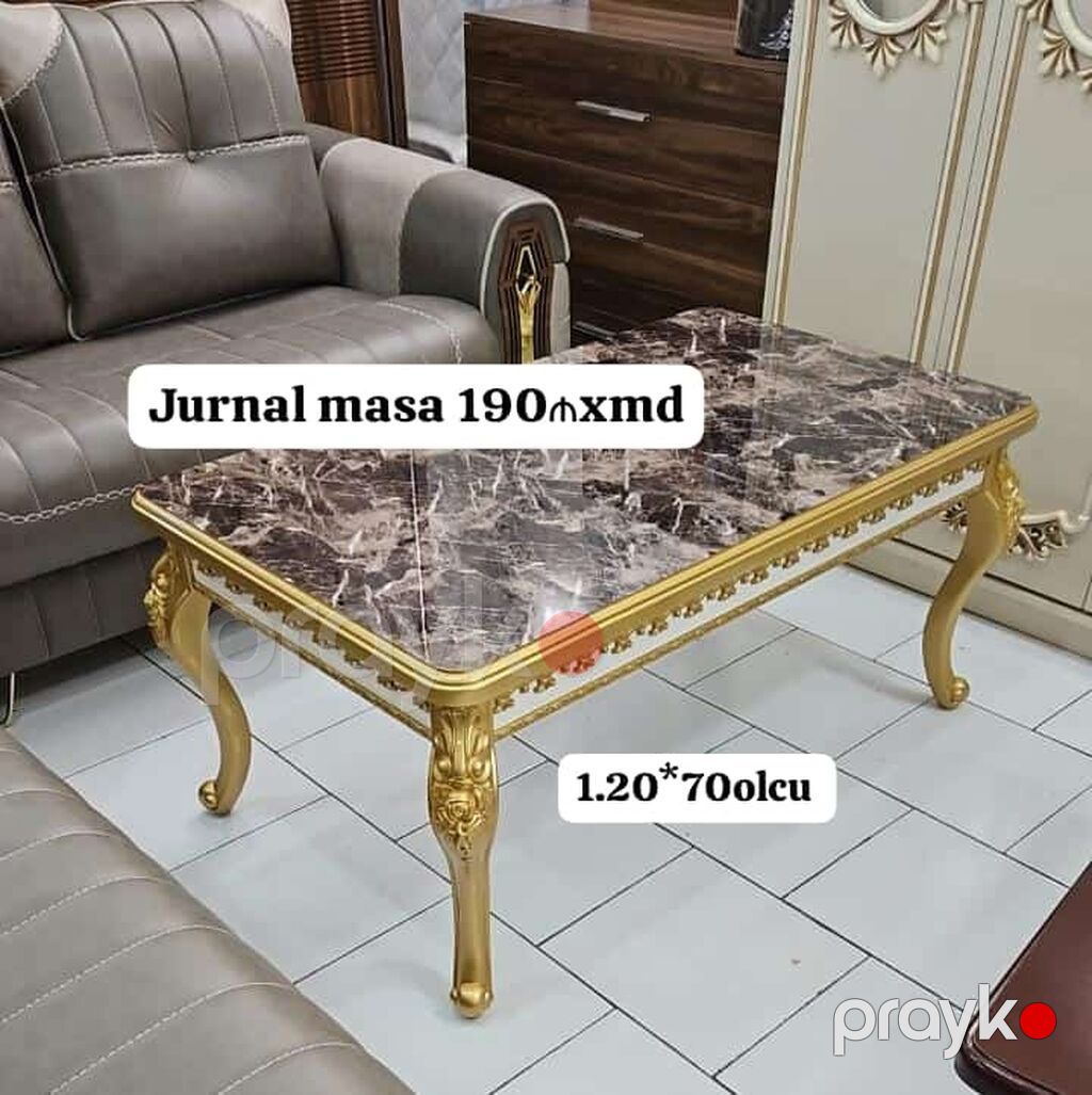 Düz masa, Açılmayan, Təkərsiz — Jurnal masaları, Bakı (8)