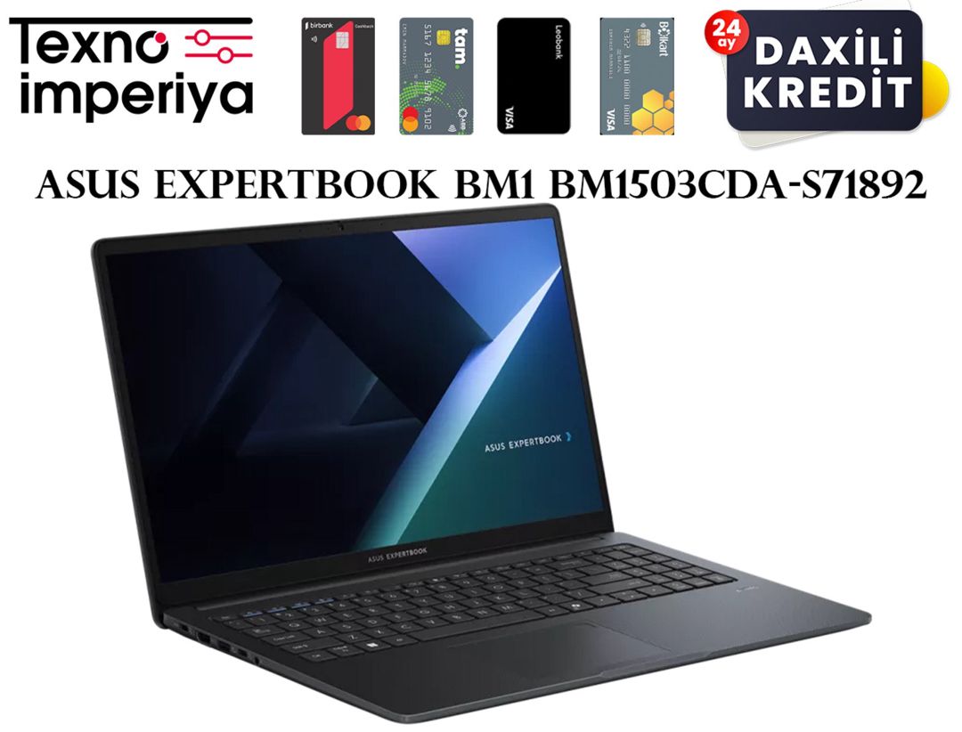 Noutbuk ASUS ExpertBook BM1 BM1503CDA-S71892 — Elektronika, Bakı (3)