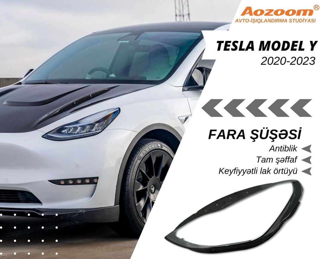 Tesla fara şüşələri — Ehtiyat hissələri və aksesuarlar, Bakı