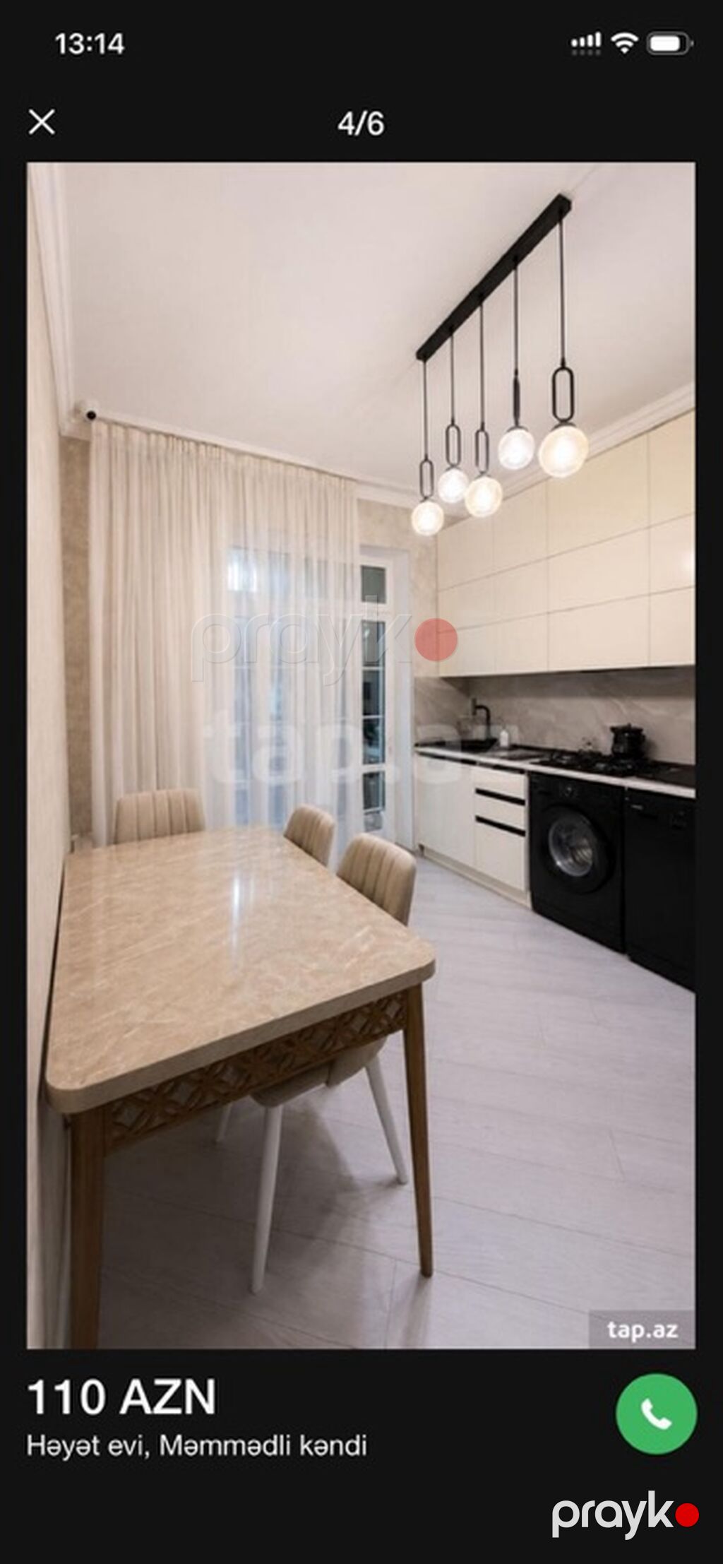 90 kv. m, 3 otaqlı, Kombi, Qaz, İşıq — Daşınmaz əmlak, Bakı (6)