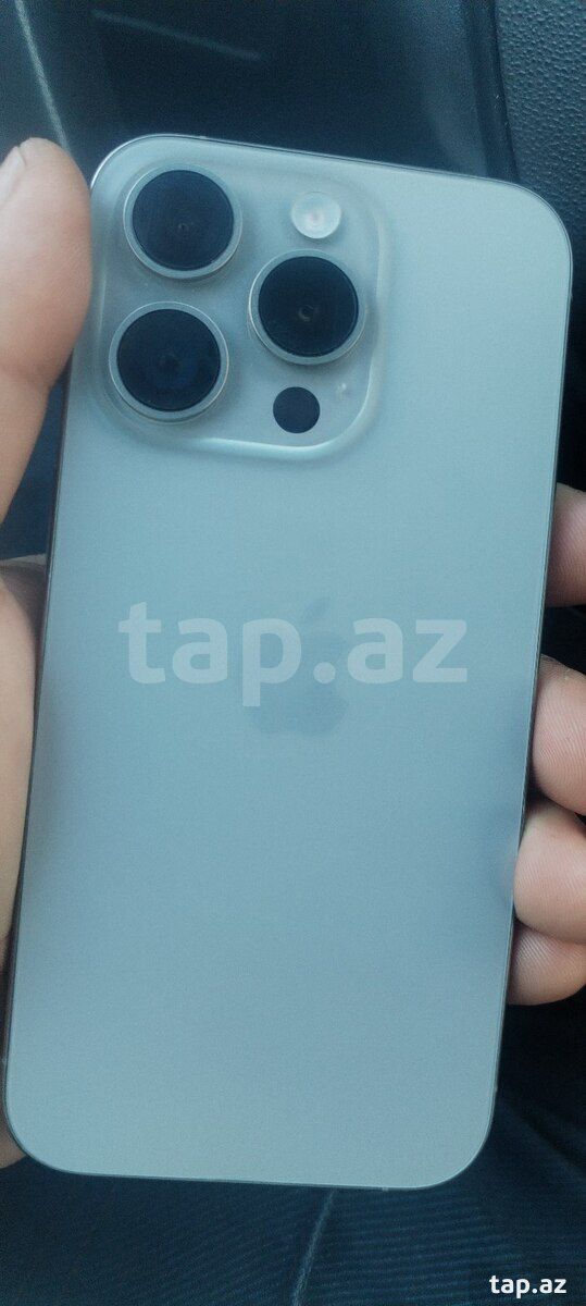 Apple iPhone 15 Pro Blue Titanium 512GB/8GB — Çexollər, Sumqayıt (2)