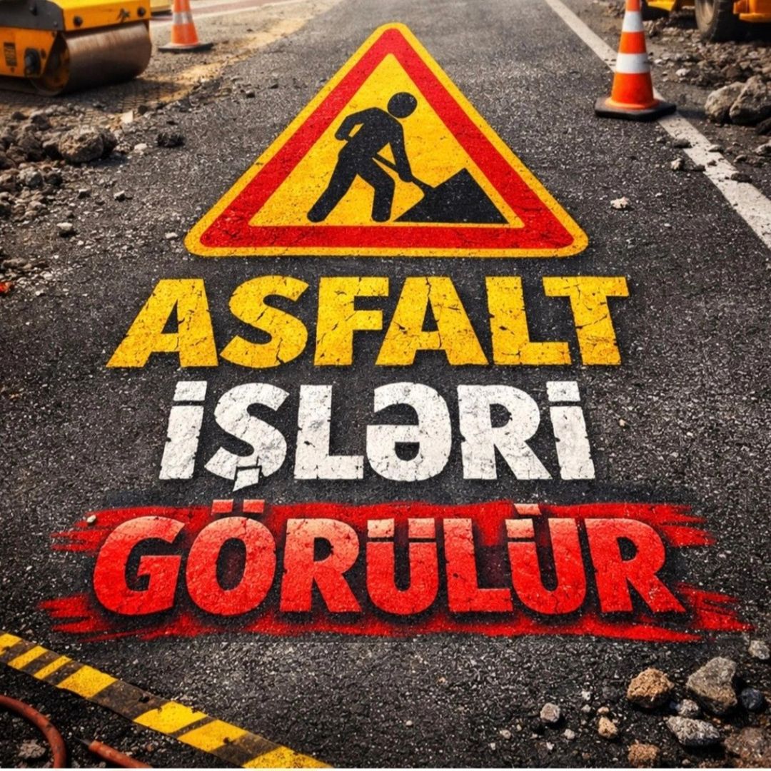 Yonulmuş asfalt işləri — Mallar, Bakı