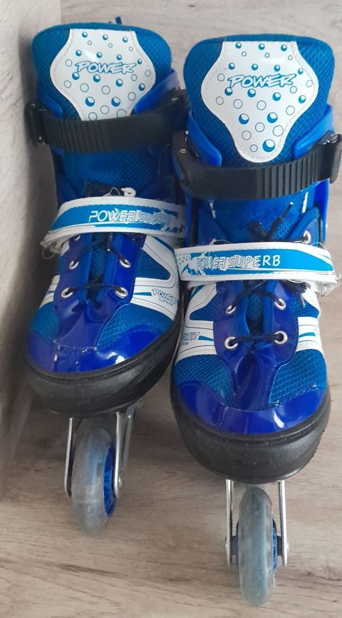 Uşaq üçün tənzimlənən inline konkisürgü (roller) - Brend/seri: POWER — İdman və Əyləncə