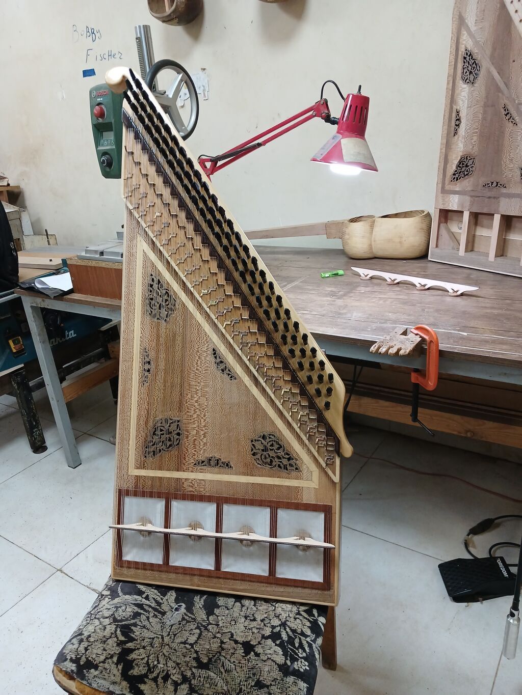 Kanun (şərq simli musiqi aləti) — əl işi, klassik — Gitarlar və digər simli alətlər, Bakı (2)