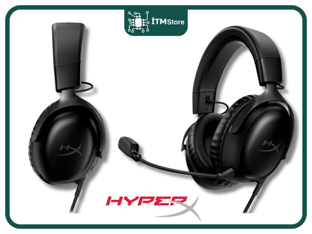 HyperX Cloud III Gaming Headset (Black) (727A8AA) — Elektronika, Bakı