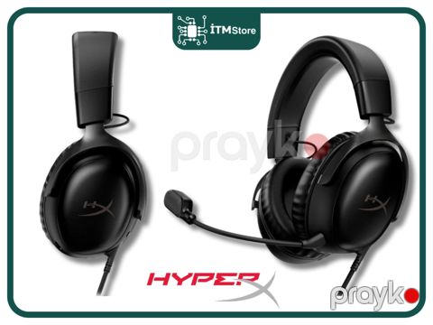 HyperX Cloud III Gaming Headset (Black) (727A8AA)